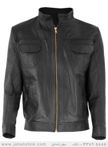 کاپشن چرم طبیعی مردانه