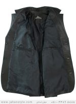 داخل کت چرم مردانه مشکی