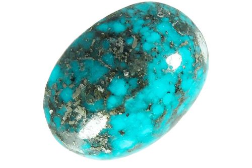 نگین فیروزه رگه دار زیبا