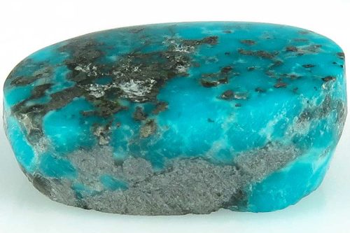 نگین طبیعی فیروزه طرح بیضی
