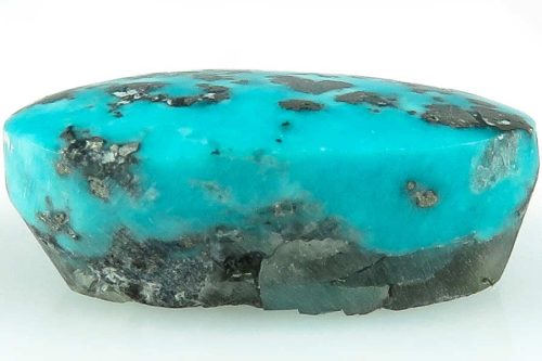 نگین طبیعی فیروزه طرح بیضی