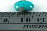 ابعاد نگین طبیعی فیروزه خوش نقش