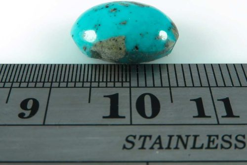 ابعاد نگین طبیعی فیروزه خوش نقش