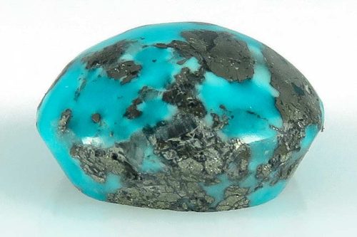نگین فیروزه زیبا طرح گرد