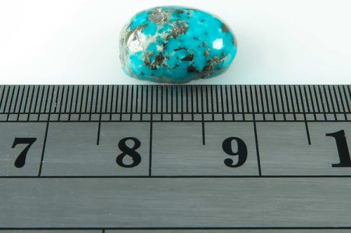 اندازه نگین فیروزه آبی خوش نقش