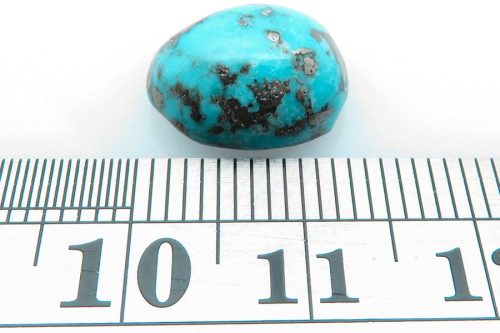 نگین تک فیروزه و اندازه آن