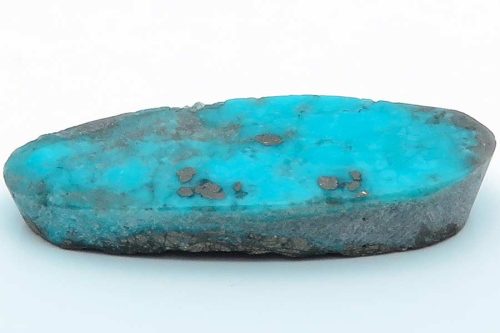 سنگ فیروزه بیضی شکل