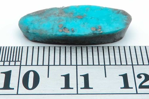 ابعاد سنگ فیروزه بیضی شکل