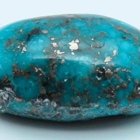 نگین فیروزه با طرح بیضی