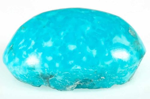 نگین آبی فیروزه ای خوش رنگ