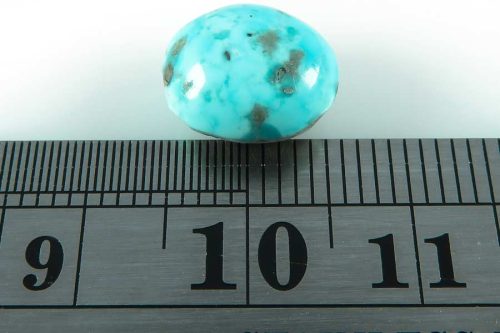 ابعاد نگین آبی رنگ فیروزه