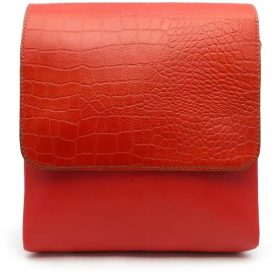 کیف زنانه چرمی قرمز