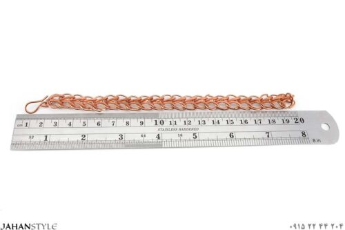اندازه گیری طول دستبند با خط کش