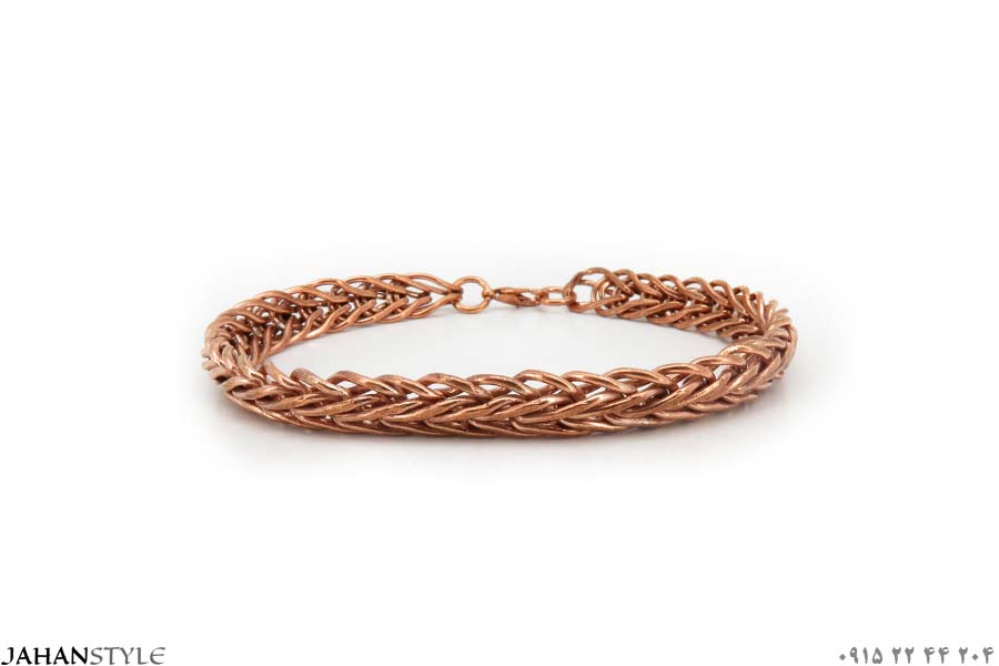 دستبند مس طرح ماری دستبند مس طرح ماری