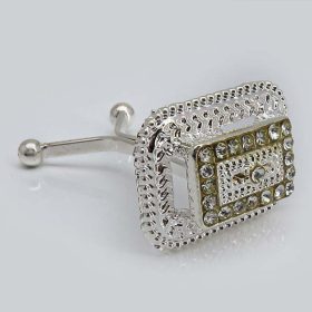 گیره روسری نگین دار مستطیلی