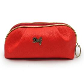 کیف لوازم آرایش قرمز خوشرنگ