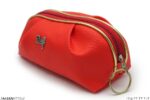 کیف آرایشی خمره ای قرمز