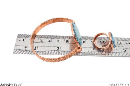 اندازه گیری قطر دستبند با خط کش