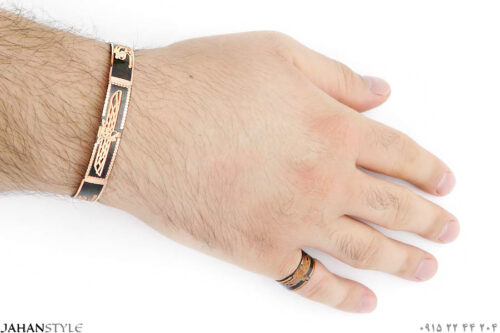 دستبند و انگشتر مسی مردانه