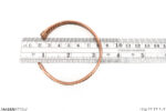 اندازه گیری ابعاد دستبند توسط خط کش