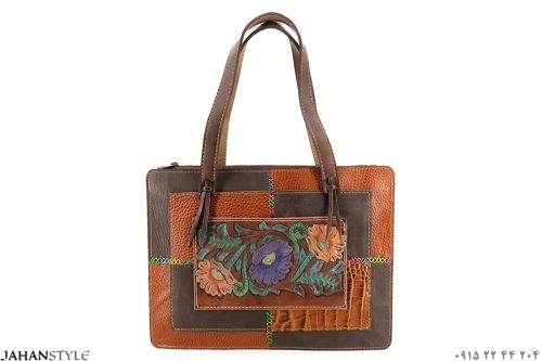 خرید کیف چرم طبیعی دستی زنانه
