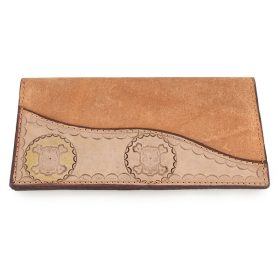 کیف چرم طبیعی طرح اسکلت
