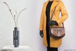 کیف دوشی چرم طبیعی اشبالت قلم‌زنی - Image 2