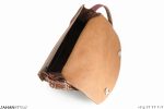کیف دوشی چرم طبیعی اشبالت قلم‌زنی - Image 9