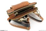 کیف مدارک اسپرت چرم طبیعی دور زیپ - Image 9