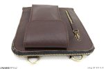 کیف مدارک اسپرت چرم طبیعی دور زیپ - Image 5