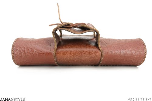 کیف دستی چرم طبیعی طرح کفش - Image 4