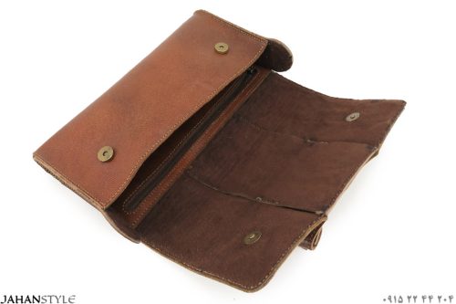 کیف دستی چرم طبیعی طرح کفش - Image 7