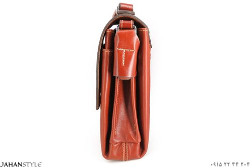 کیف دستی و دوشی چرم طبیعی بوفالو - Image 6