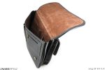کیف اداری دوطرفه چرم طبیعی گاوی مشکی - Image 10