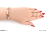 دستبند و انگشتر زیبای مسی