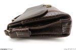 کیف اداری اسپرت چرم طبیعی قهوه‌ای - Image 7