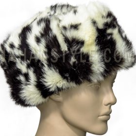 کلاه روسی سفید مشکی زنانه و مردانه