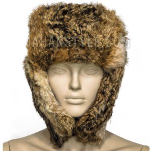 کلاه روسی قهوه ای پرمو