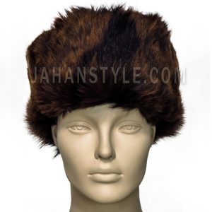 خرید کلاه روسی گرگ قهوه ای